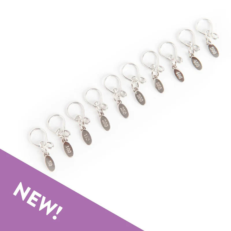 Snag Free Cast On Counting Stitch Markers by Twice Sheared Sheep