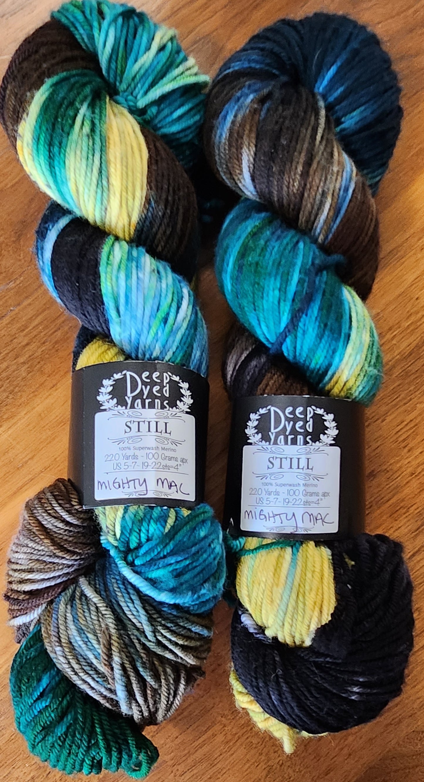 Deep Dyed Yarns Still
