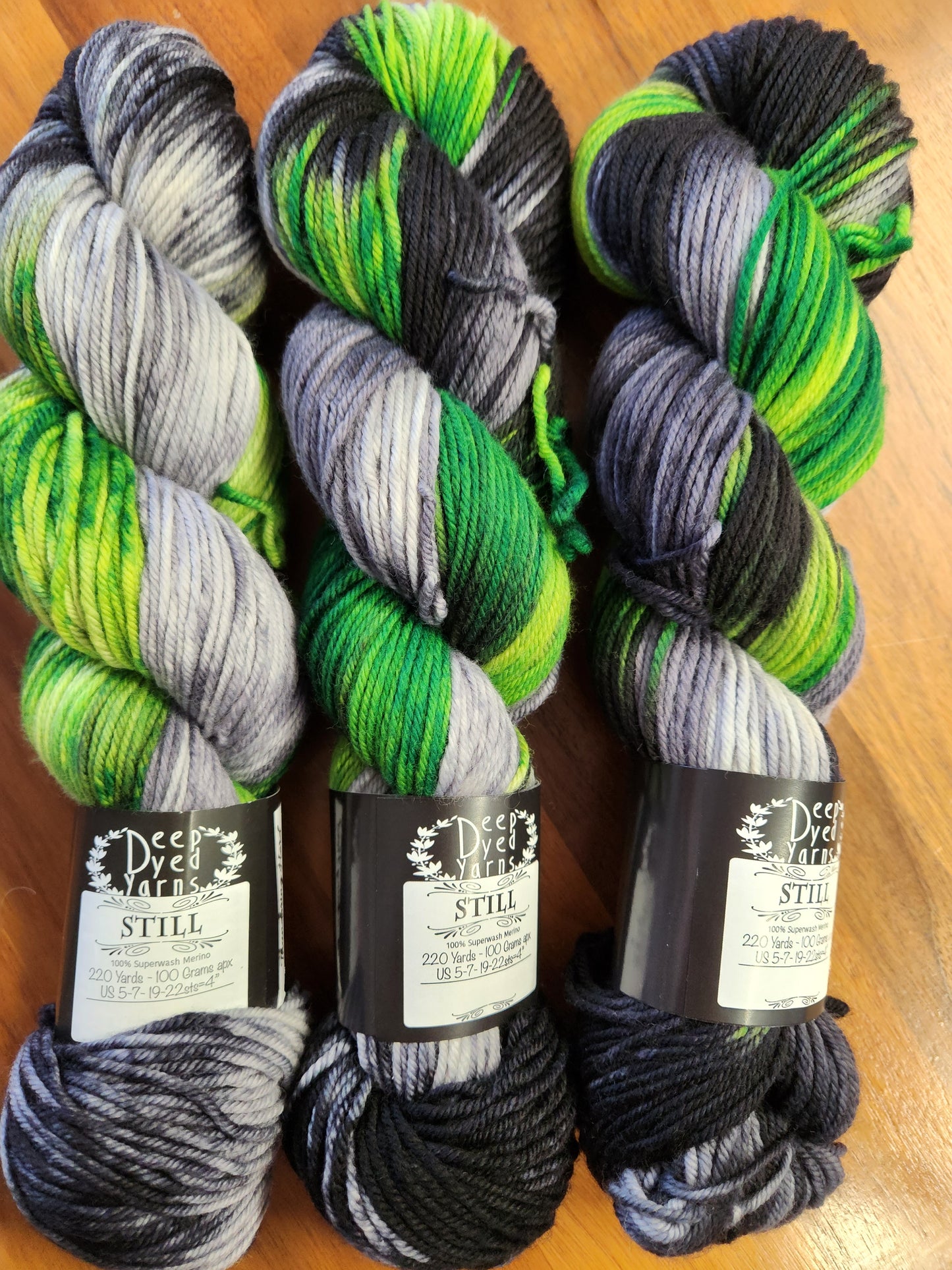 Deep Dyed Yarns Still
