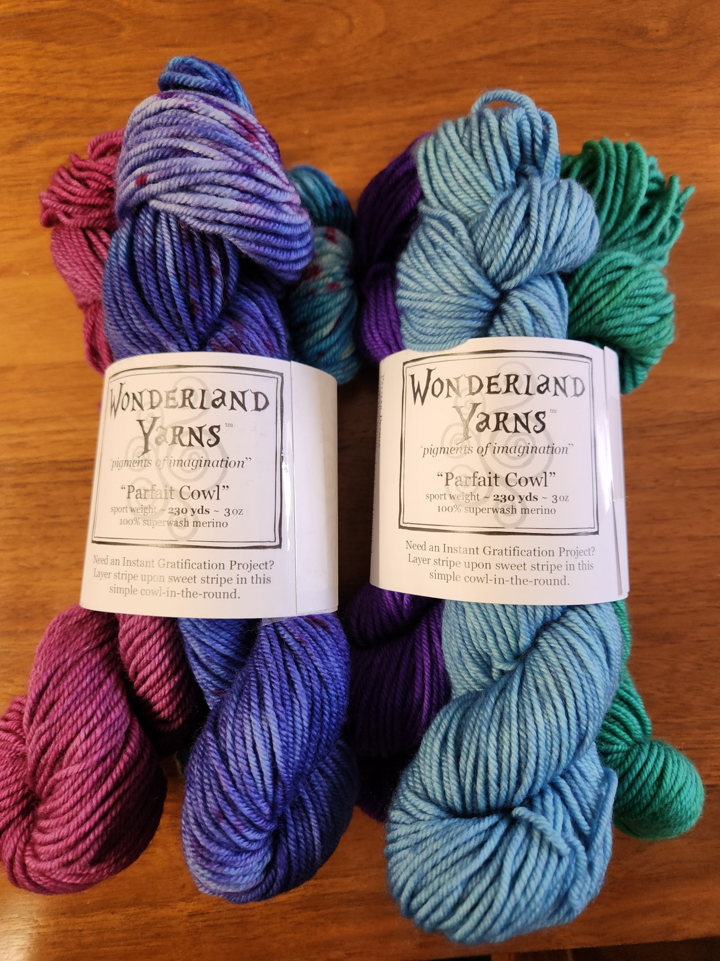 Wonderland Yarns Parfait Cowl Kit