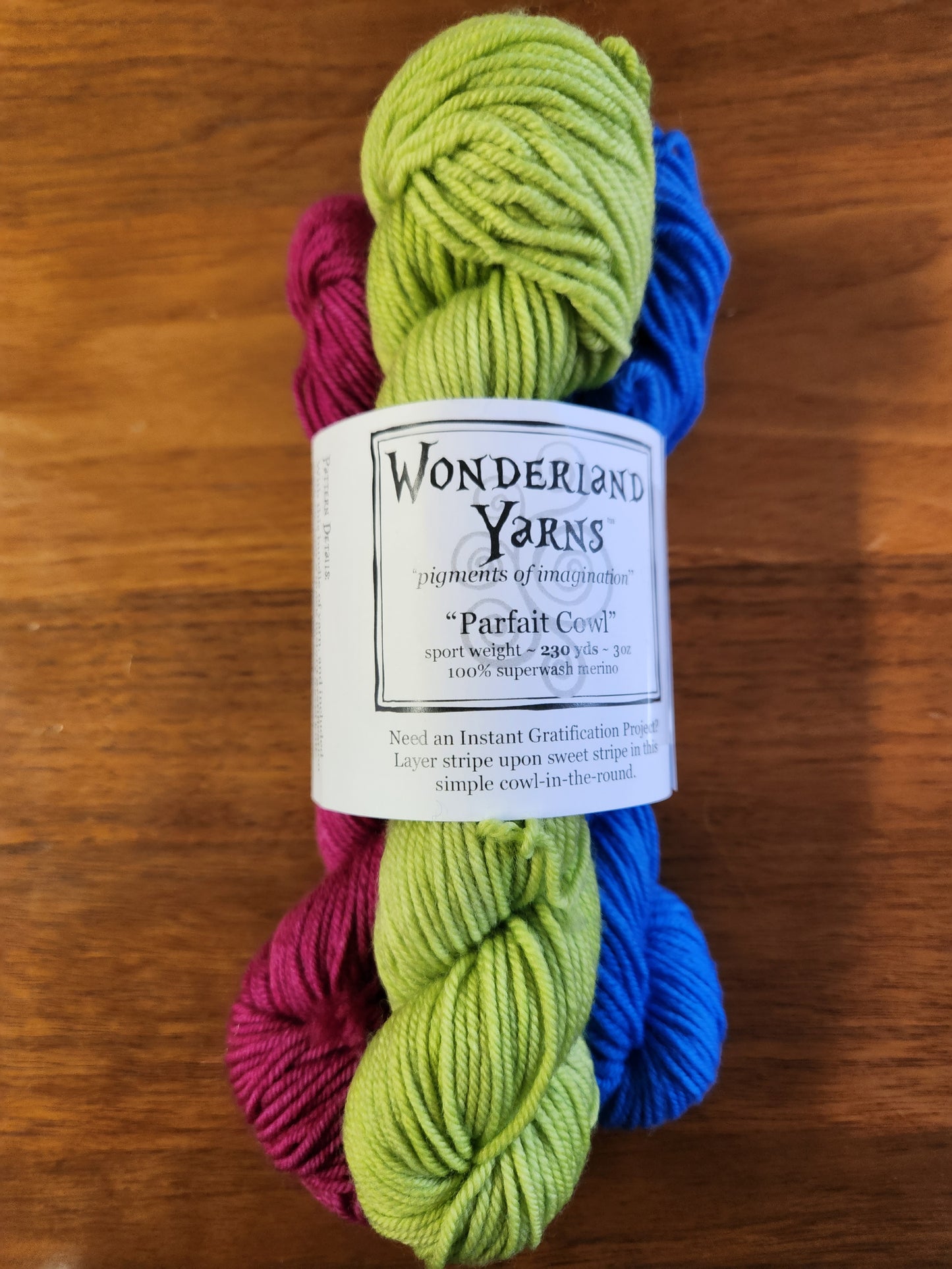 Wonderland Yarns Parfait Cowl Kit