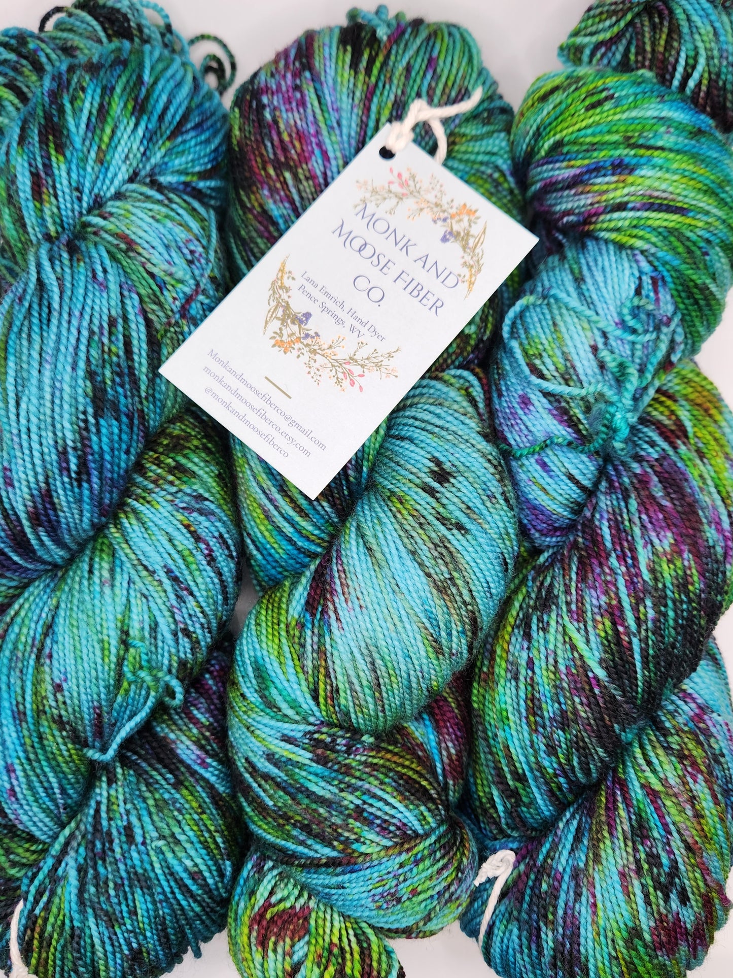Monk & Moose Fiber Co. Fingering Weight Yarn