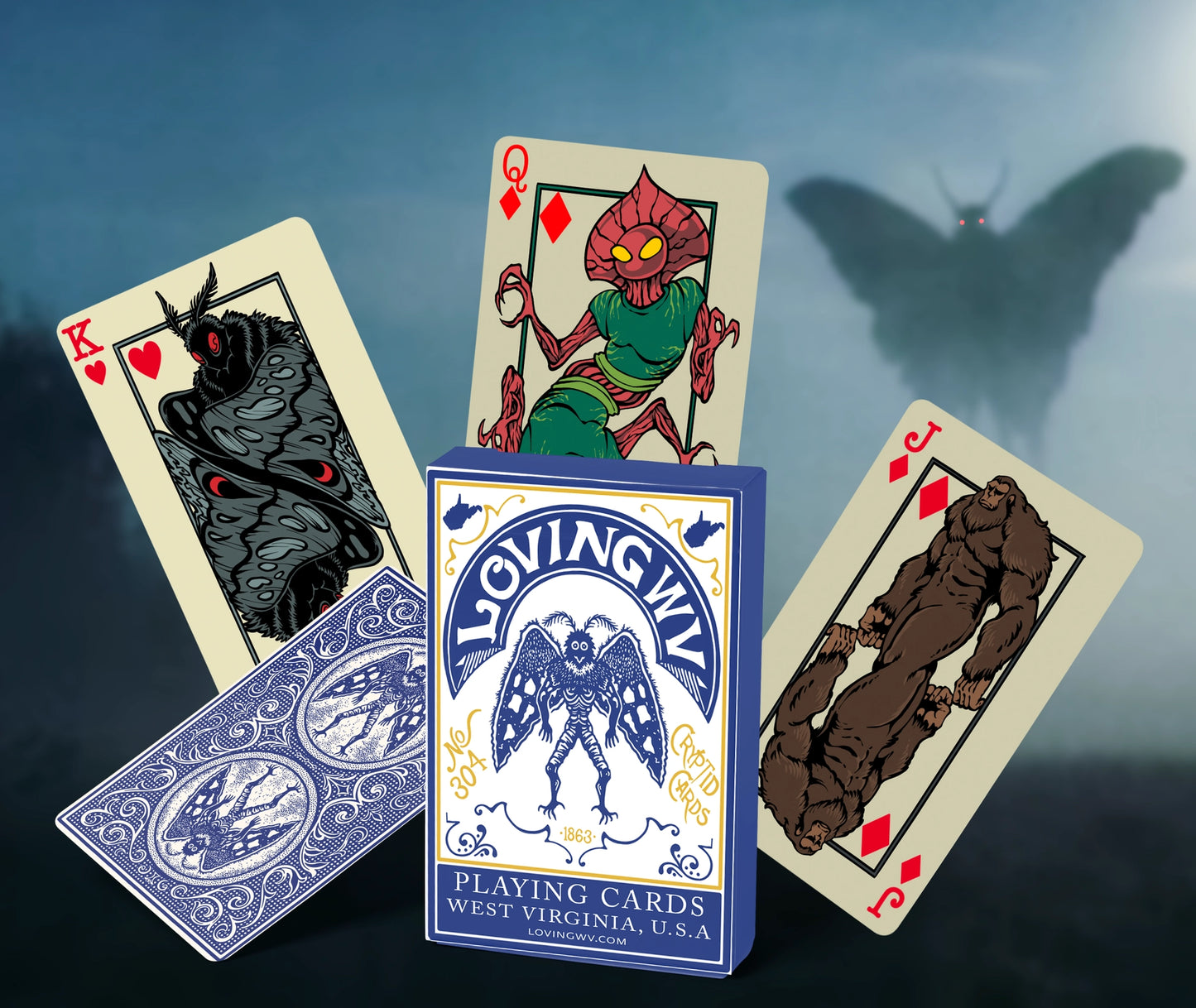 Cryptid Playing Cards