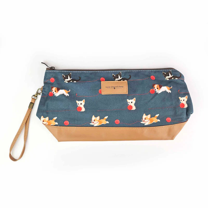 Twice Sheared Sheep Trinity Zippered Project Bag