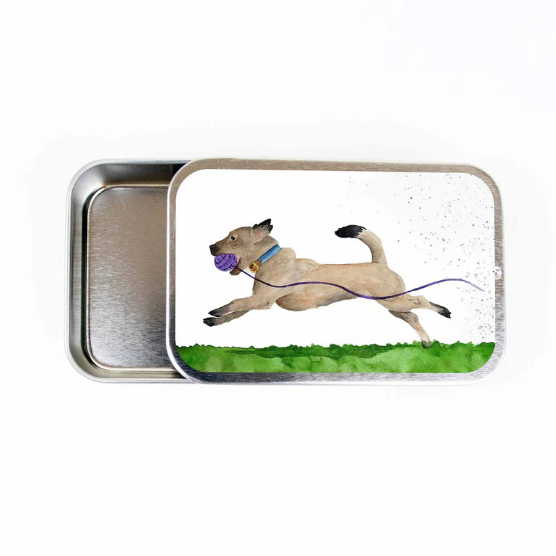 Twice Sheared Sheep Stitch Marker Storage Tin - Large with dividers