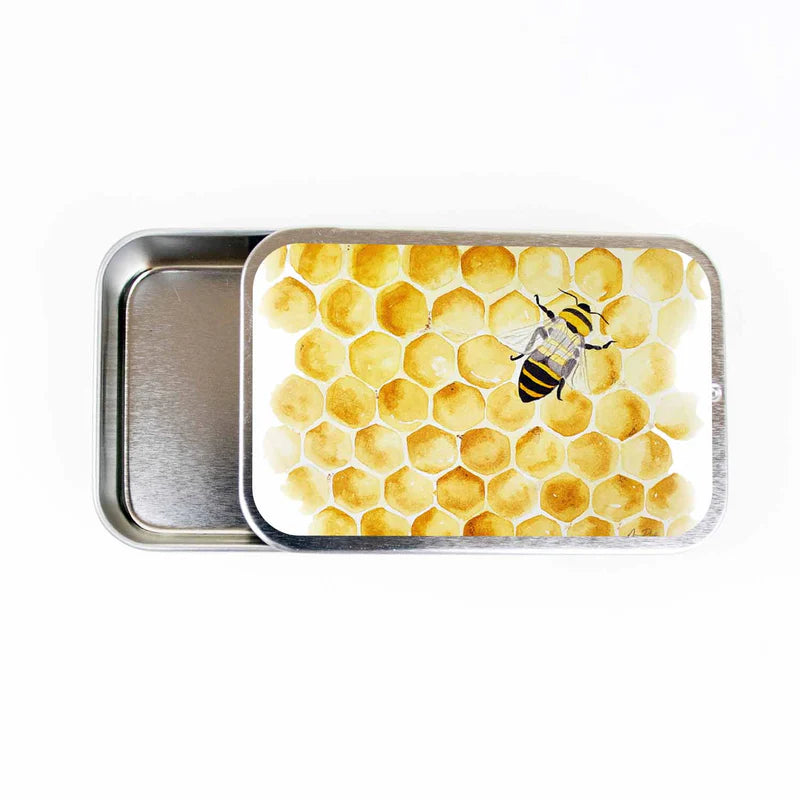 Twice Sheared Sheep Stitch Marker Storage Tin - Large with dividers