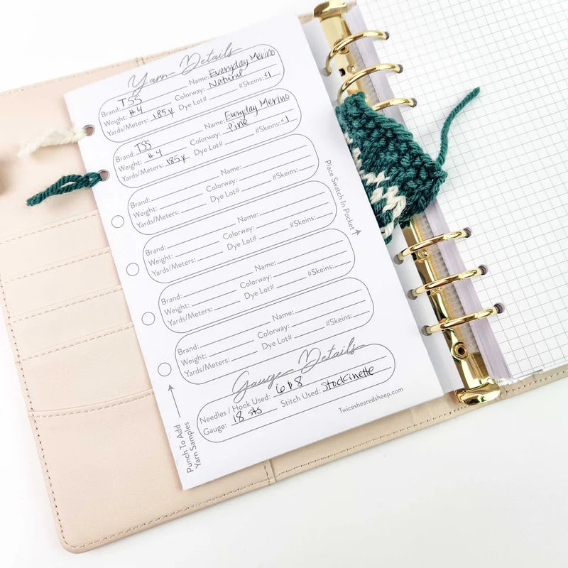 Project Journal Planner by Twice Sheared Sheep
