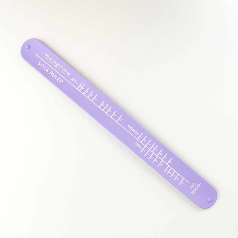 Twice Sheared Sheep Sock Sizing Ruler/Bracelet