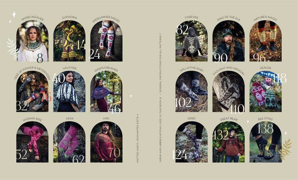 Magical Knits From The North: 19 enchanting knitting patterns inspired by magic and mysticism