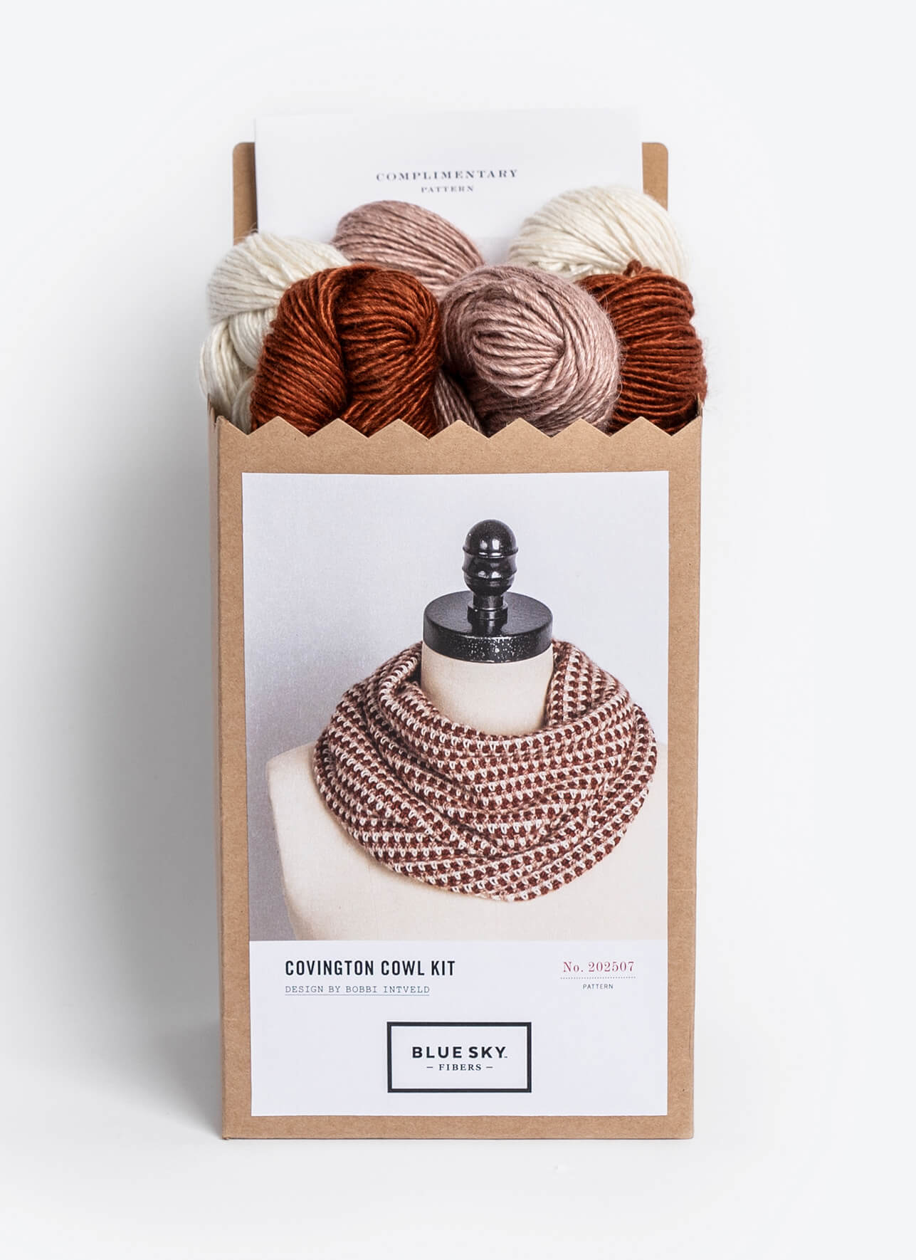 Covington Cowl Kit (Crochet) from Blue Sky Fibers