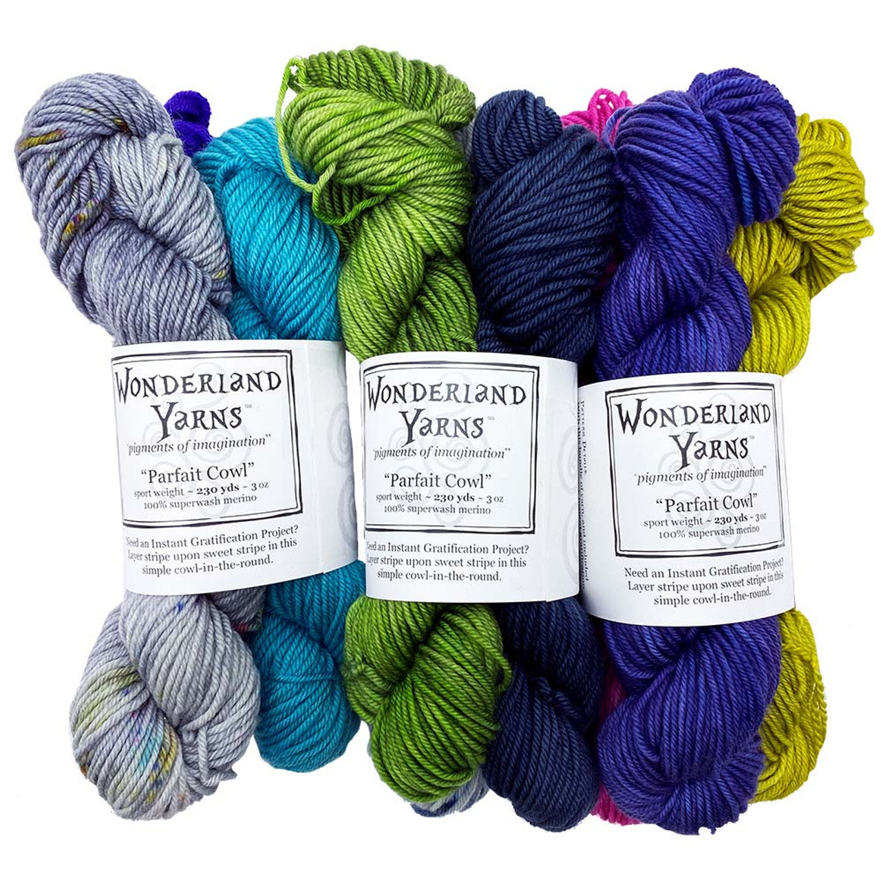 Wonderland Yarns Parfait Cowl Kit
