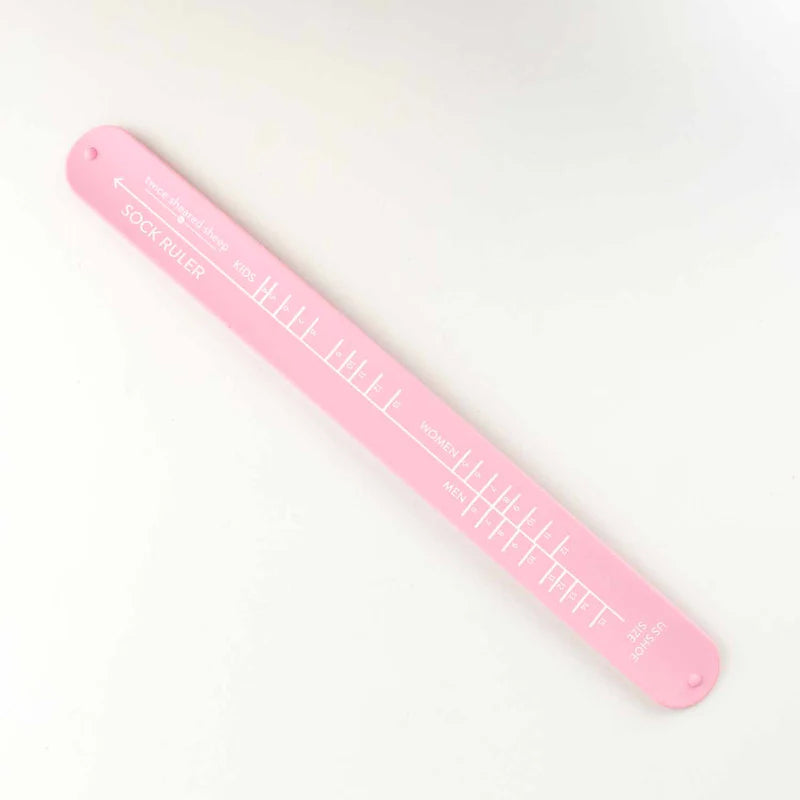 Twice Sheared Sheep Sock Sizing Ruler/Bracelet