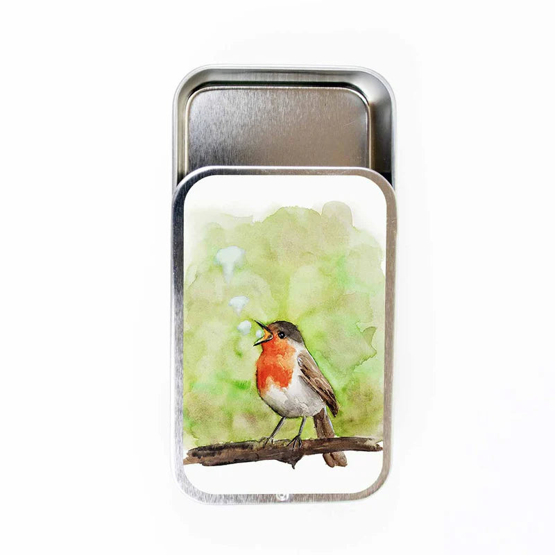 Twice Sheared Sheep Stitch Marker Storage Tin - Large with dividers