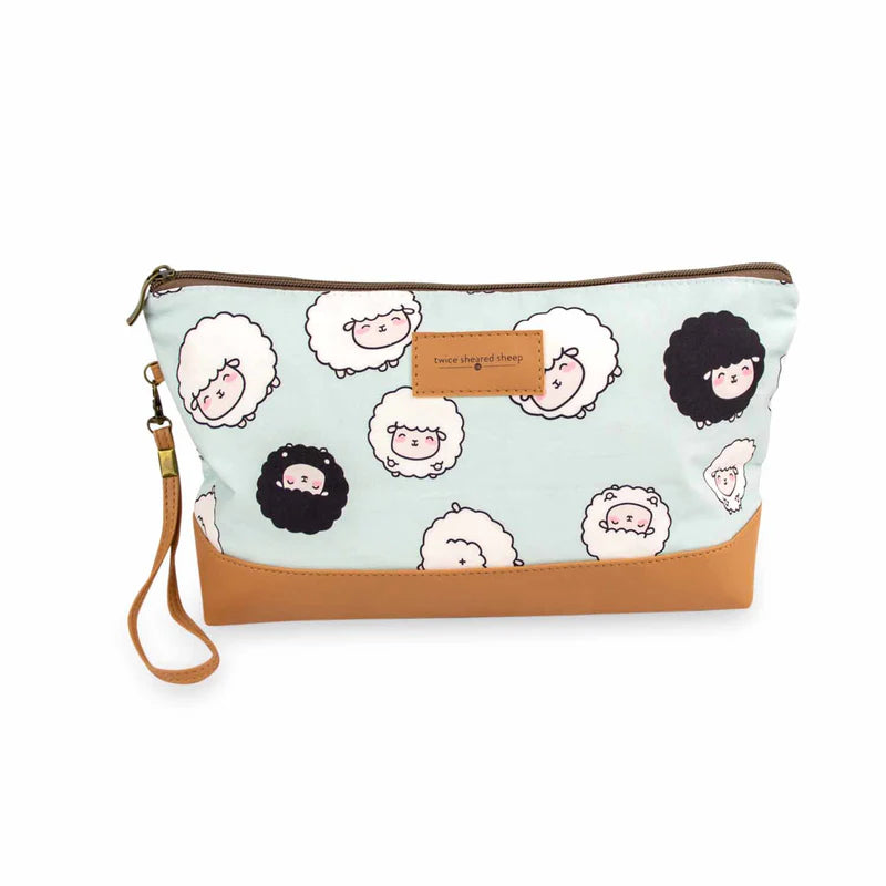 Twice Sheared Sheep Trinity Zippered Project Bag