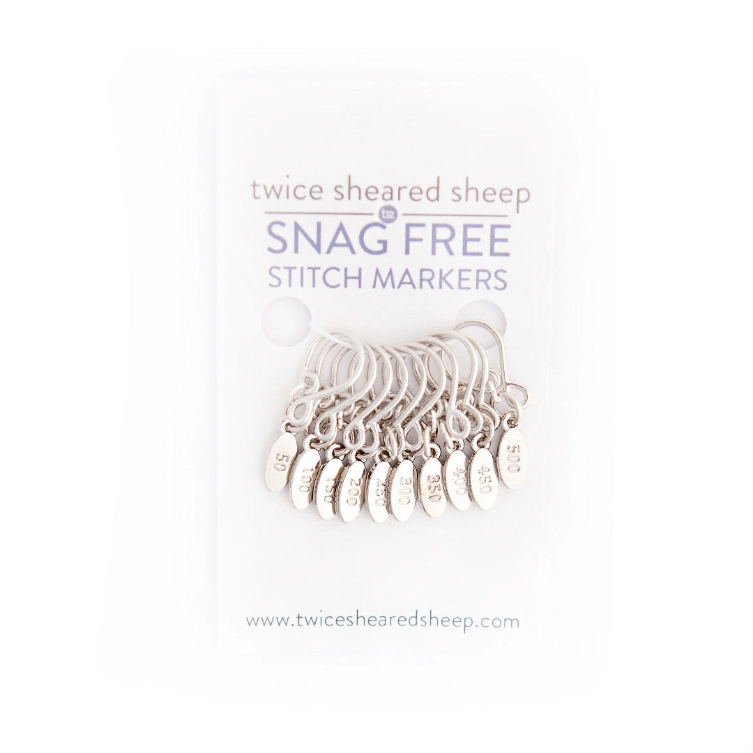 Cast On Counting Stitch Markers from Twice Sheared Sheep
