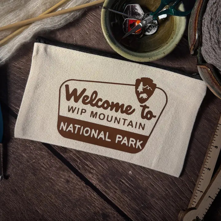 Wip Mountain National Park Notions Pouch