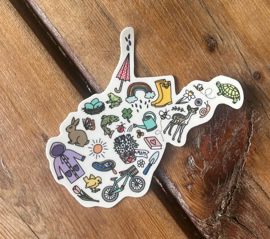 Stickers by Head To The Hills Studio