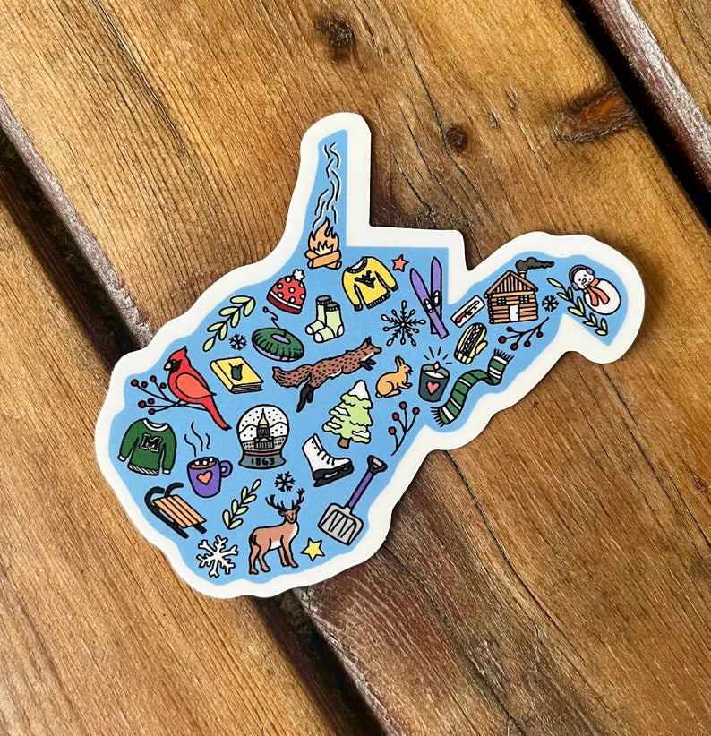 Stickers by Head To The Hills Studio