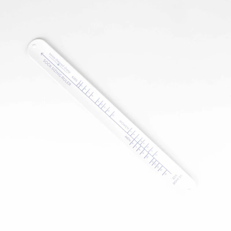 Twice Sheared Sheep Sock Sizing Ruler/Bracelet