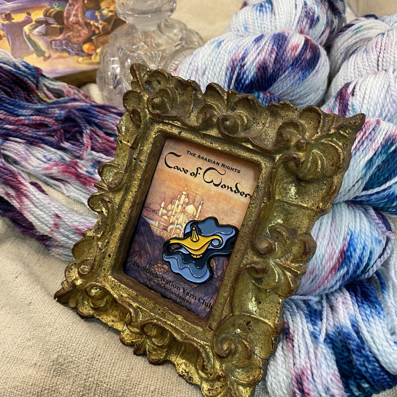 Enamel Pins from Wonderland Yarns