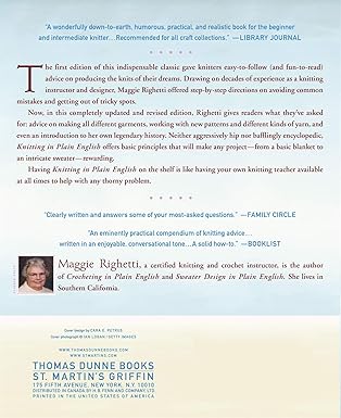 Knitting in Plain English by Maggie Righetti