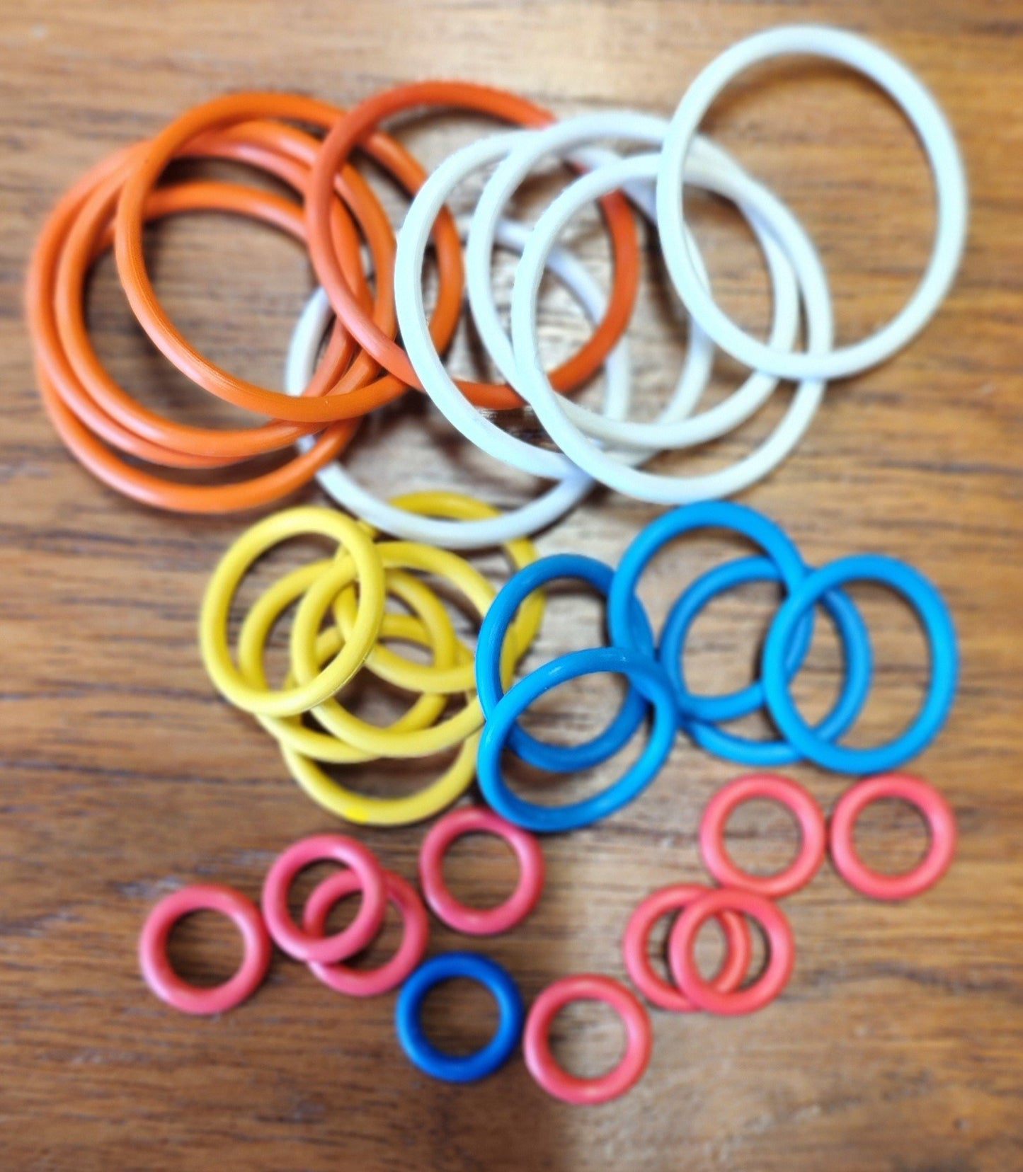 Stitch Marker - Soft Rubber O-Ring