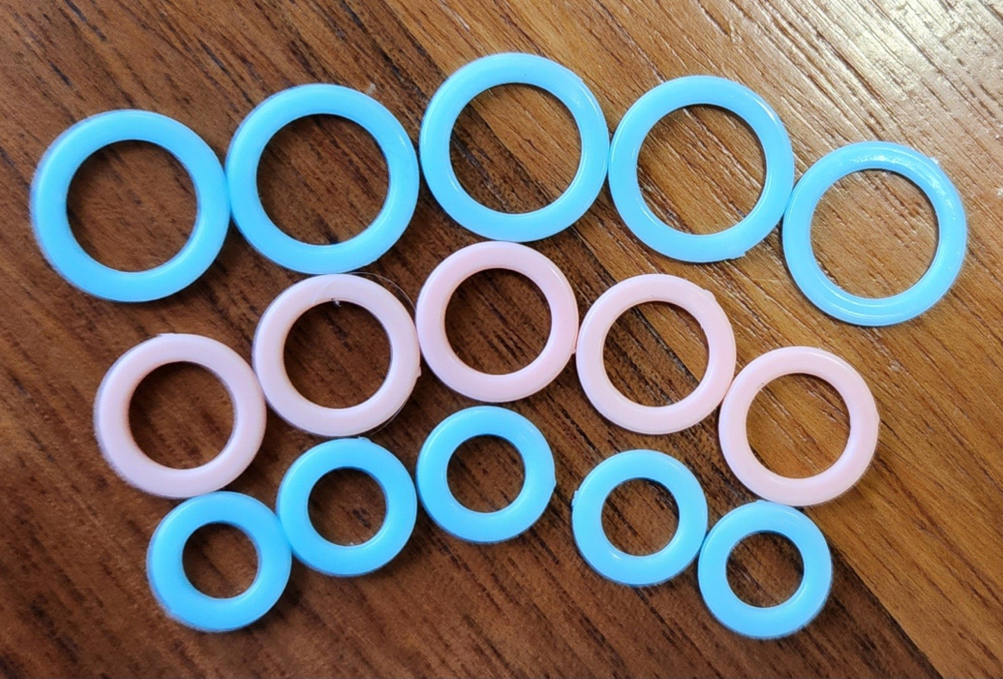 Resin Stitch Marker Pack