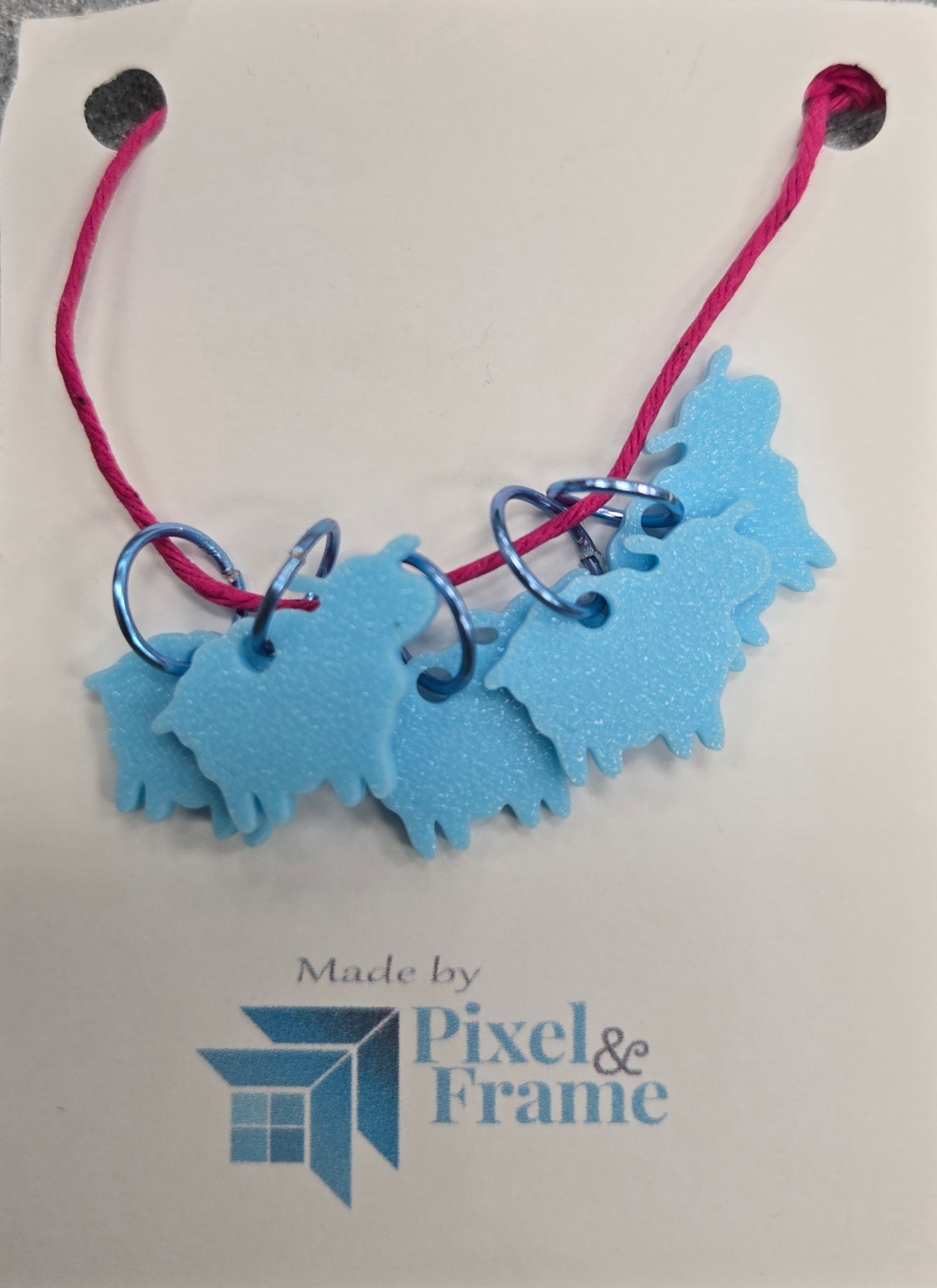 The Blue Ewe Stitch Markers