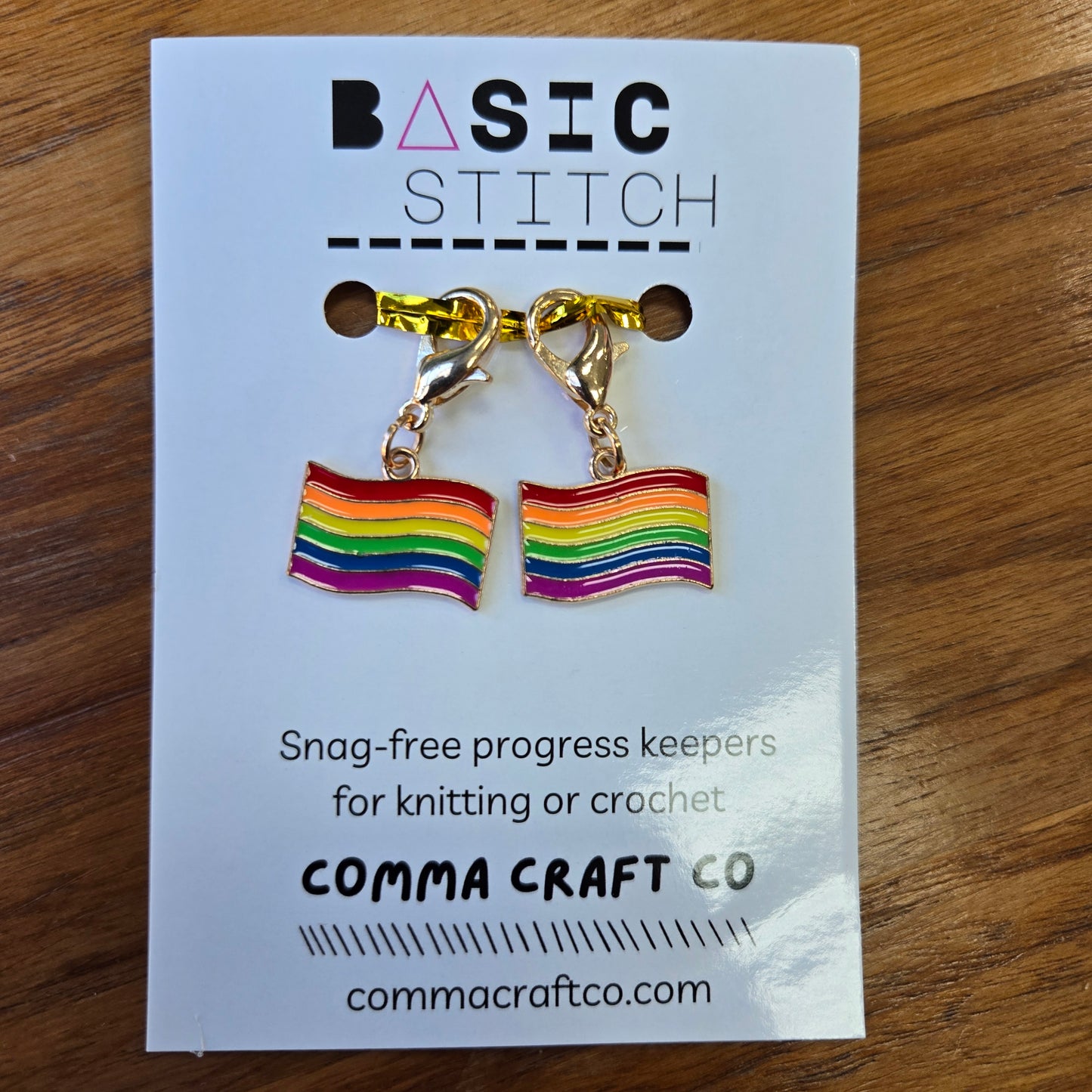 Basic Stitch Markers from Comma Craft Co