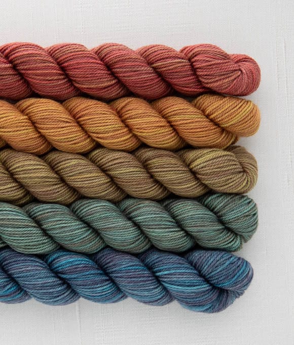 sweetgeorgia Party of Five Mini-Skein Sets