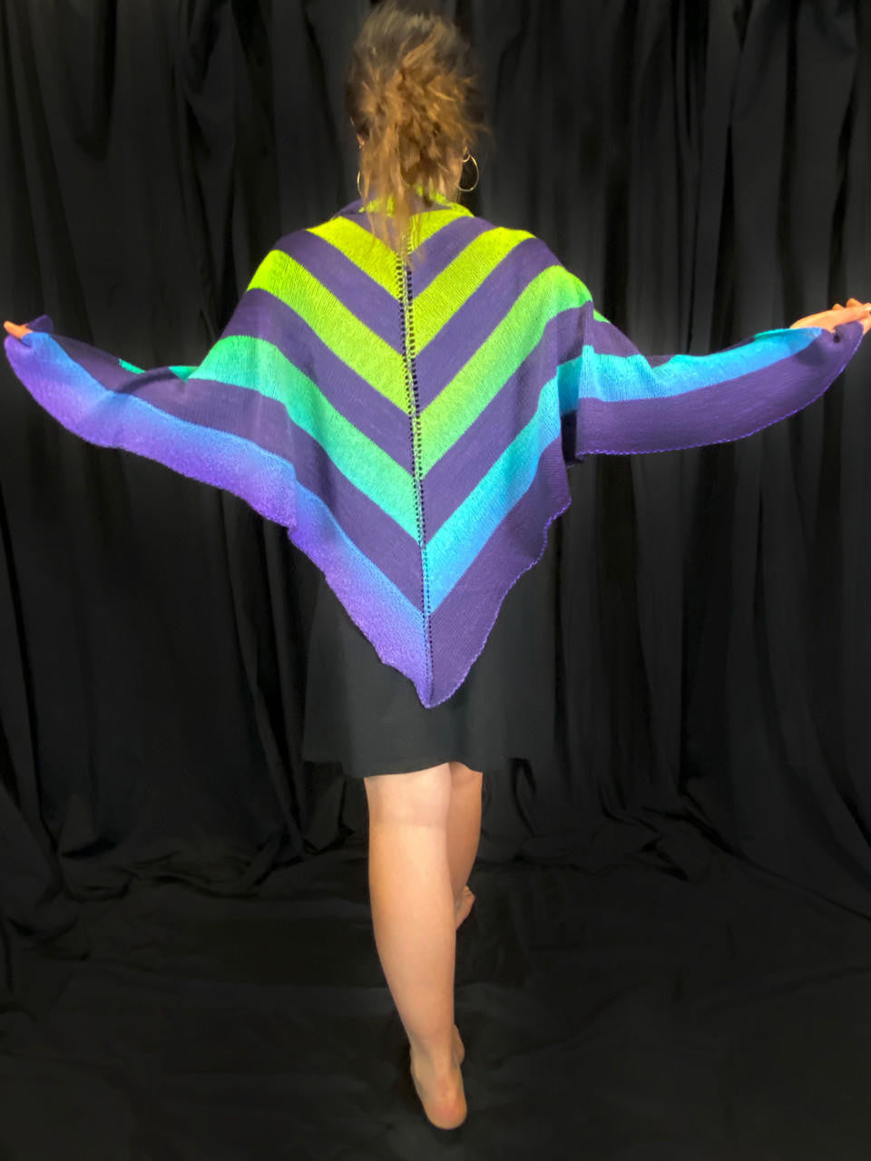 Wonderland Yarns Cascading Colors Shawl kits