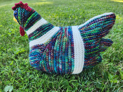 Class:  Emotional Support Chicken (Knit Version)