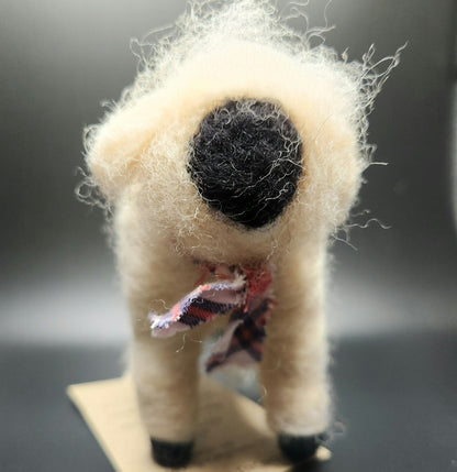 Uniquely Whimsical Felted Sheep