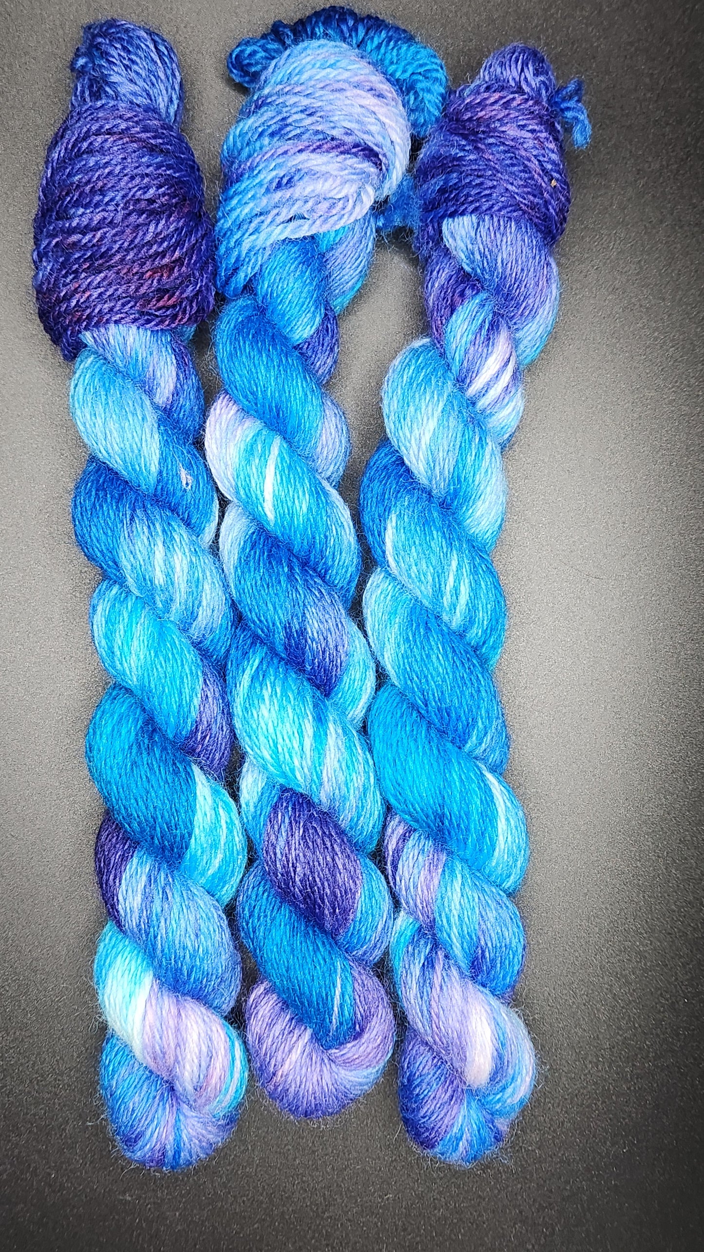 Deep Dyed Yarn Buddy Sock Mini Skeins