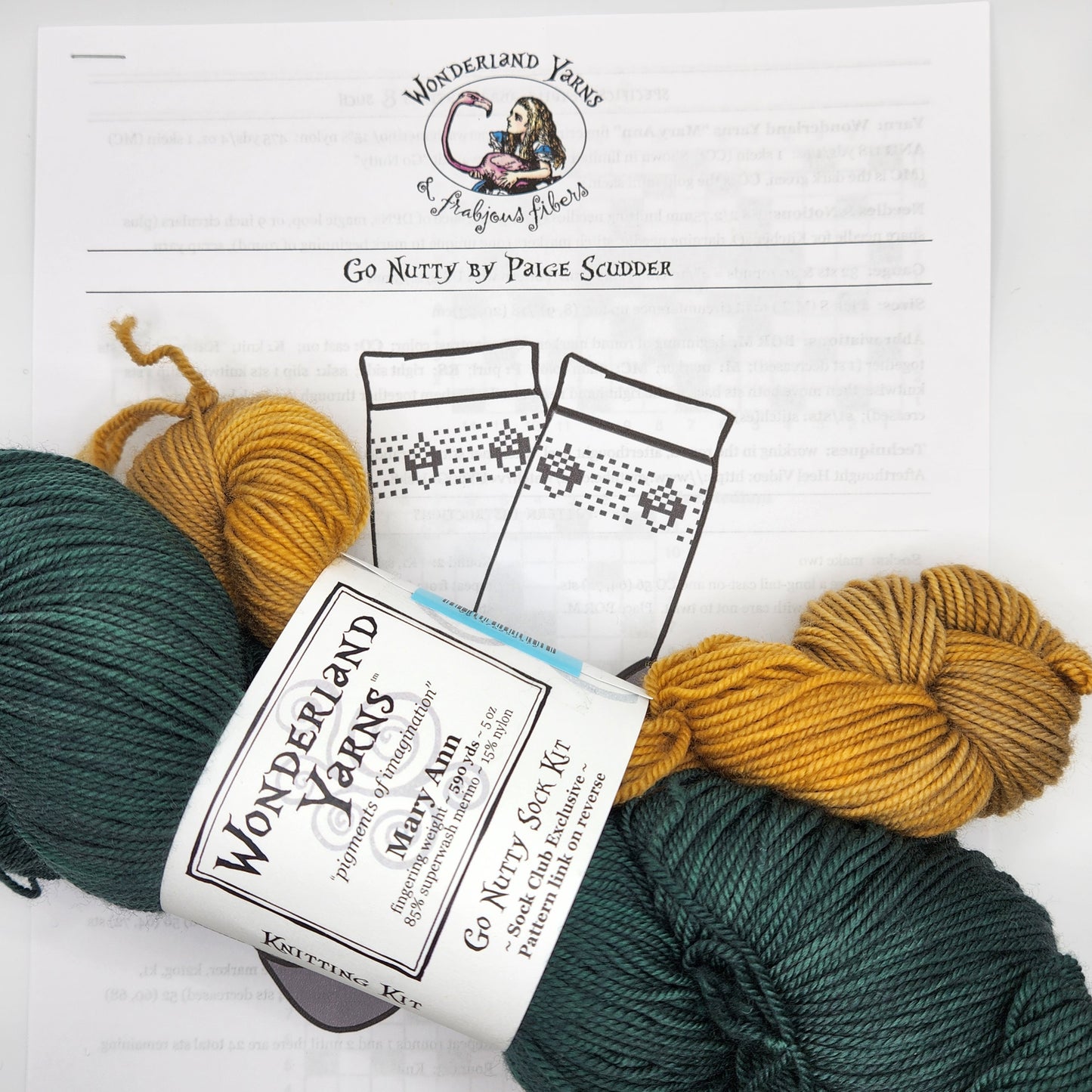 Wonderland Yarns Quarterly Sock Club