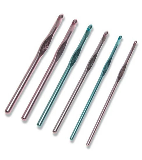 Silvalume 6" Crochet Hook by Susan Bates