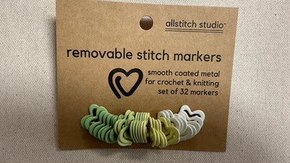 Flower Stitch Markers from allstitch studio