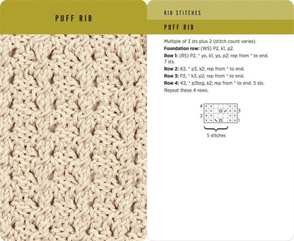 Knitting Stitches Card Deck: Learn to knit texture in 52 cards