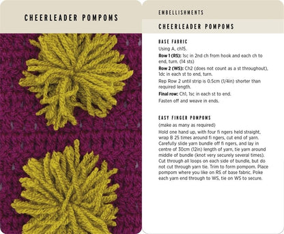 Crochet Stitches Card Deck