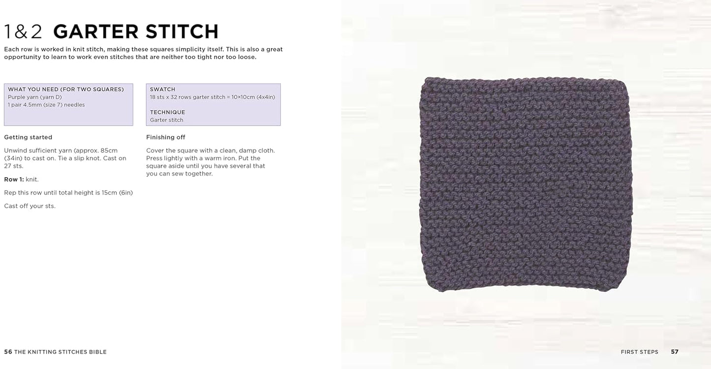 The Knitting Stitches Bible
