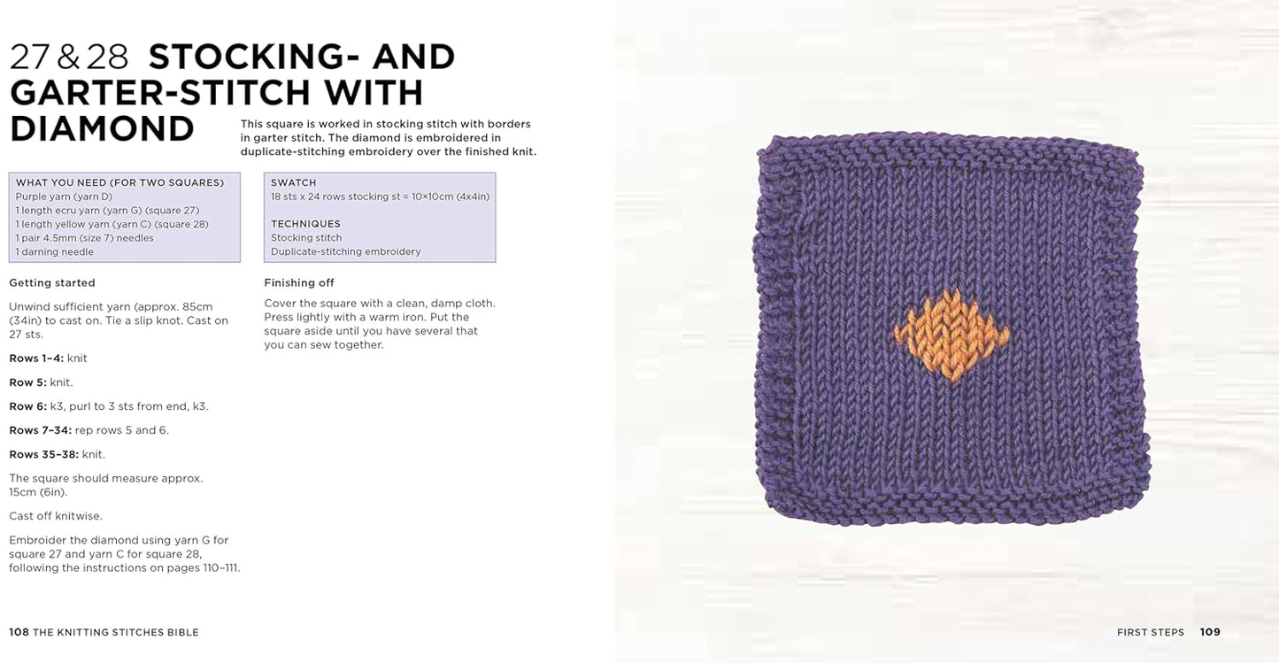 The Knitting Stitches Bible