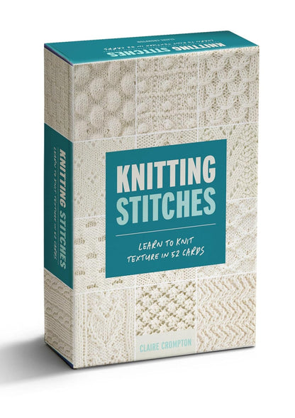 Knitting Stitches Card Deck: Learn to knit texture in 52 cards