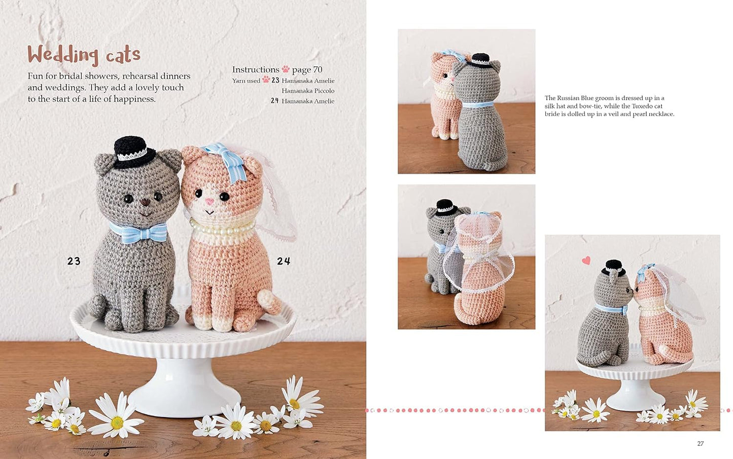 Amigurumi Cats: Crochet Sweet Kitties the Japanese Way (24 Projects of Cats to Crochet)