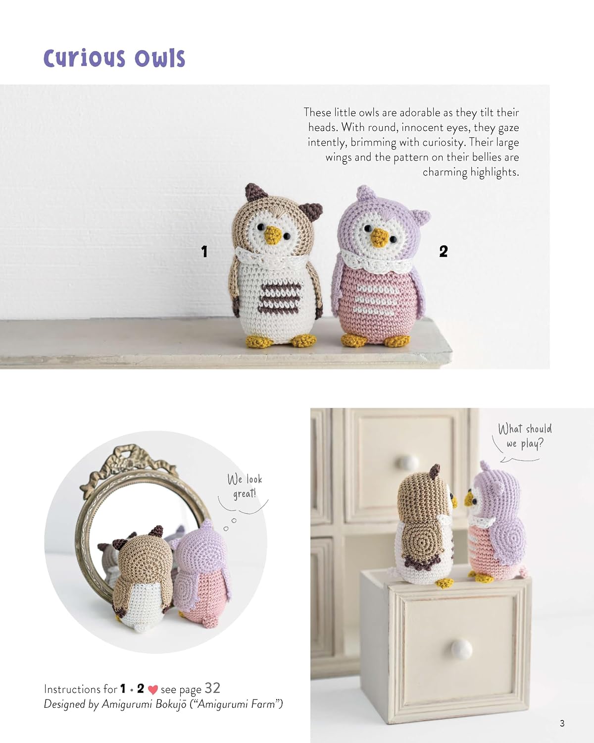 Irresistibly Cute Mini Amigurumi: Easy-to-Make Small Crocheted Animals, Dolls and Charms