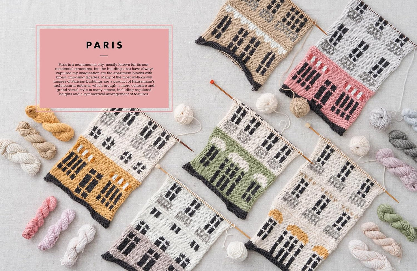Knit The City Building Blocks: Mix and match knitting charts for iconic city buildings