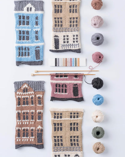 Knit The City Building Blocks: Mix and match knitting charts for iconic city buildings