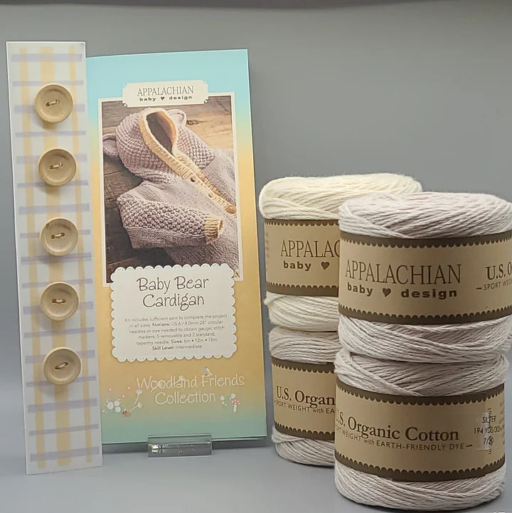 Baby Bear Cardigan from Appalachian Baby