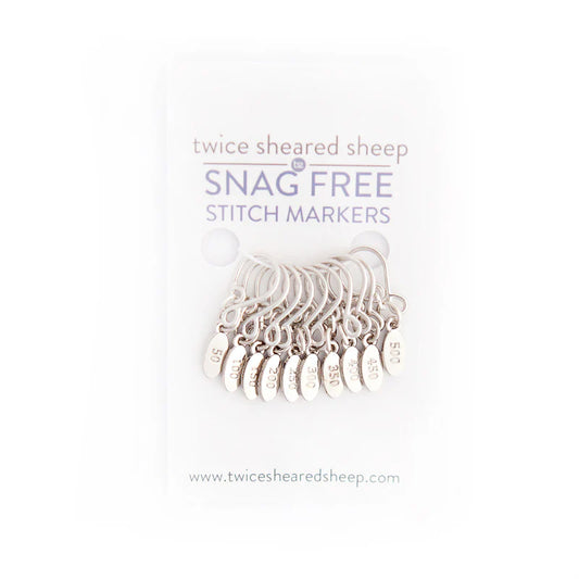 Snag Free Cast On Counting Stitch Markers by Twice Sheared Sheep