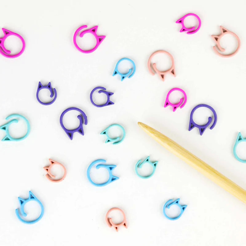 Twice Sheared Sheep Cat Clips Removable Stitch Markers