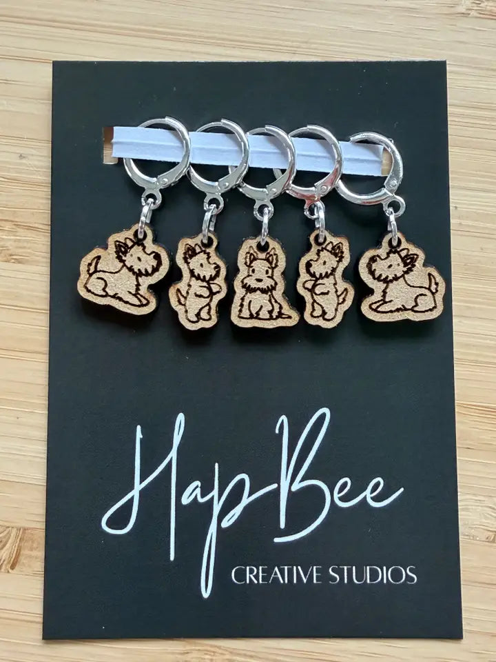 Stitch Markers from HapBee
